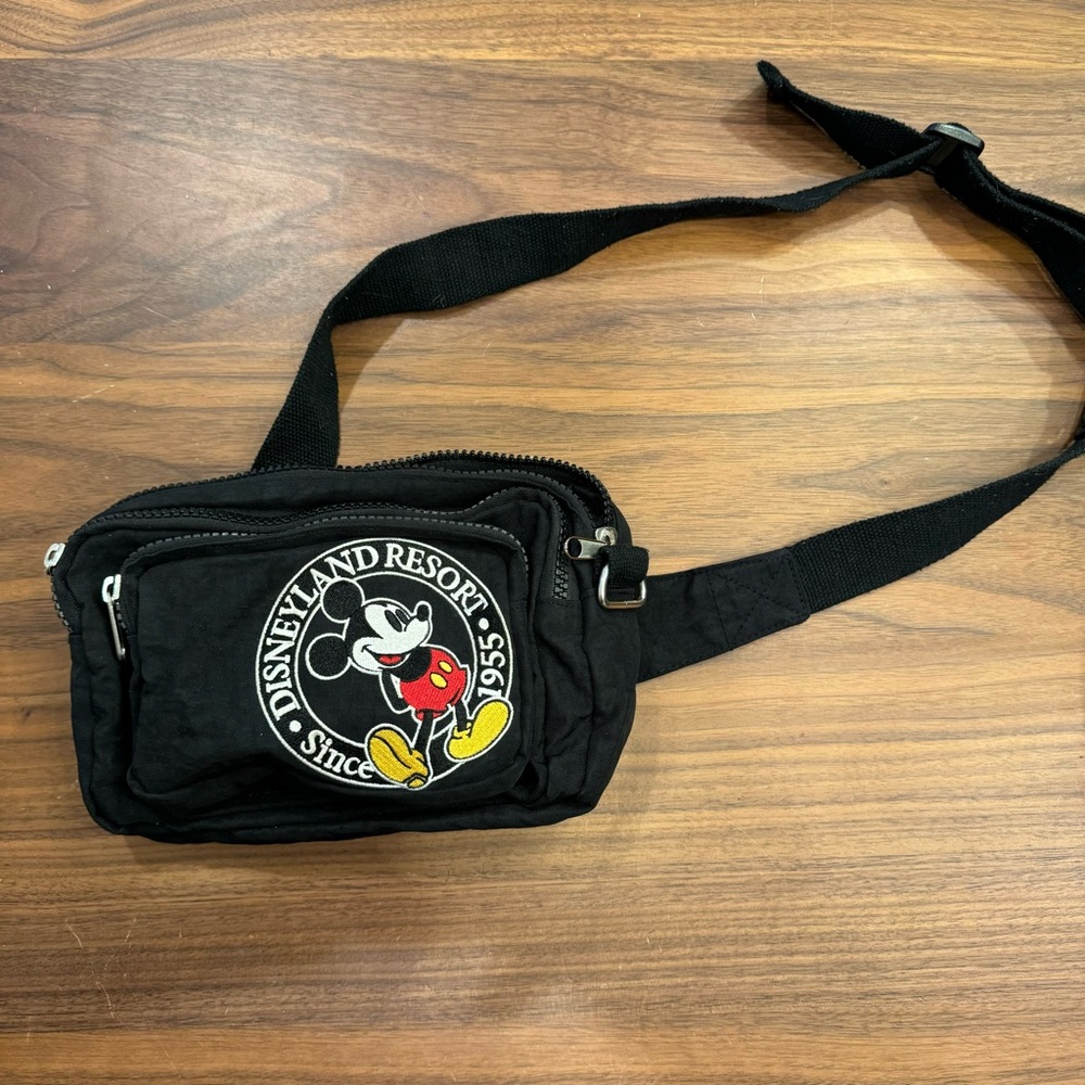 Vintage Disney Fanny Pack/Belt bag Black
